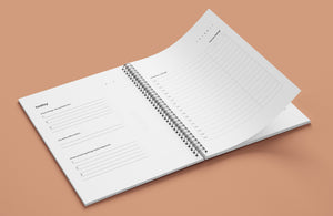 Take Note Wellness Journals help you gain clarity into how your habits, behaviour and your mood all relate to each other, designed using principles of CBT. 